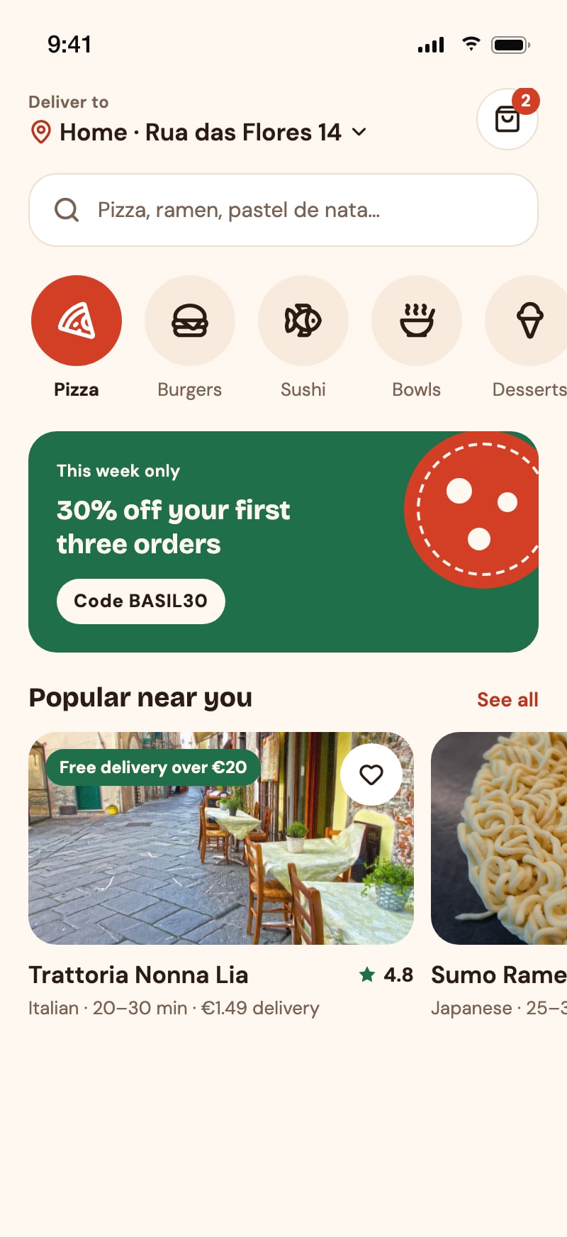 Basil — screen 1